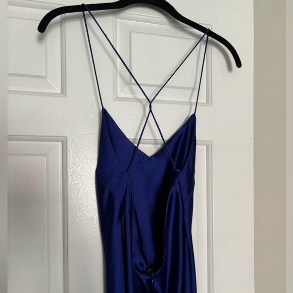ZARA Satin Effect Midi Dress (NWT) - Picture 5 of 7